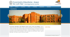 Desktop Screenshot of pcvnkanpur.com